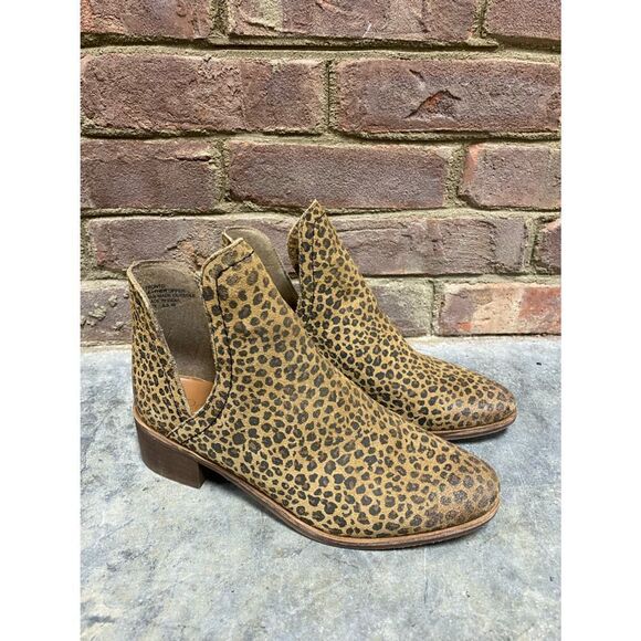 Coconuts By Matisse Pronto Leopard Ankke Bootie Size 6.5 NIB - Picture 4 of 9